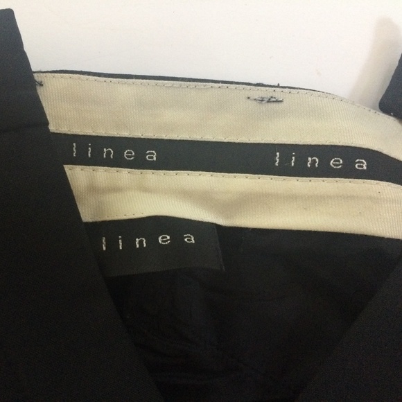 Linea UK Black Tailored Dress Pants - Picture 1 of 6